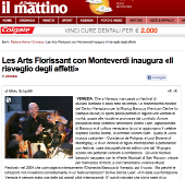 Les Arts Florissant con Monteverdi inaugura 'Il risveglio degli affetti'