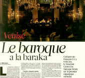 Venise. Le baroque a la baraka.
